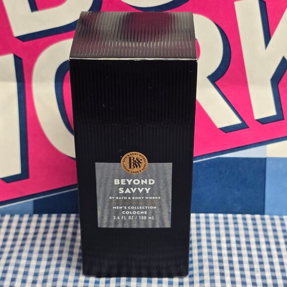 Bath & Body Works Other - BBW Beyond Savvy Men's Collection Cologne 3.4 FL Oz.
